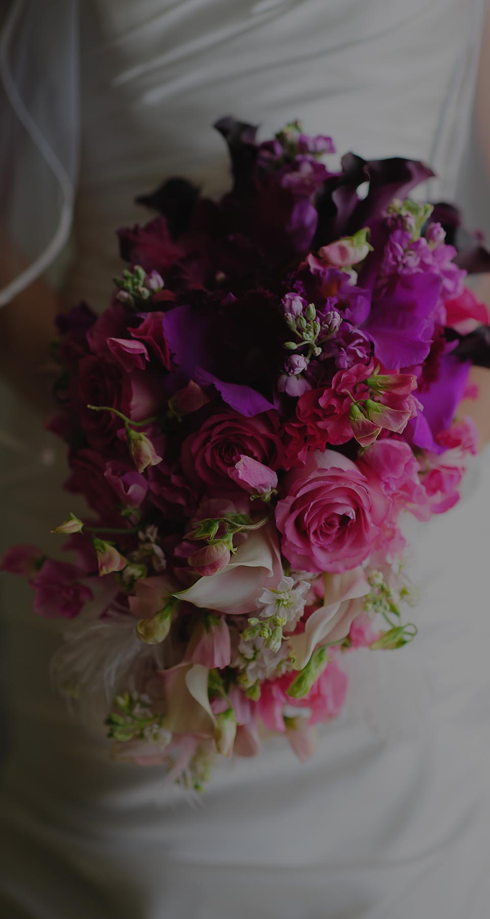 image of bride with bouquet by Su-V Expressions